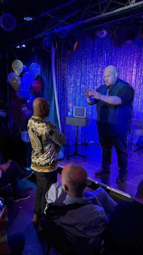 Gallery photo 9 of The Gentle Giant Magic & Mentalism