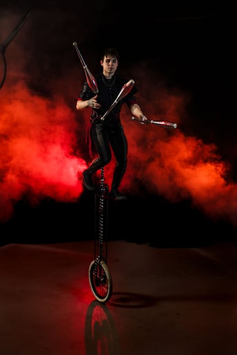 Gallery photo 3 of Harlequin: Juggler & Balance Artist
