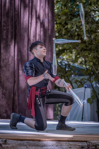 Gallery photo 7 of Harlequin: Juggler & Balance Artist