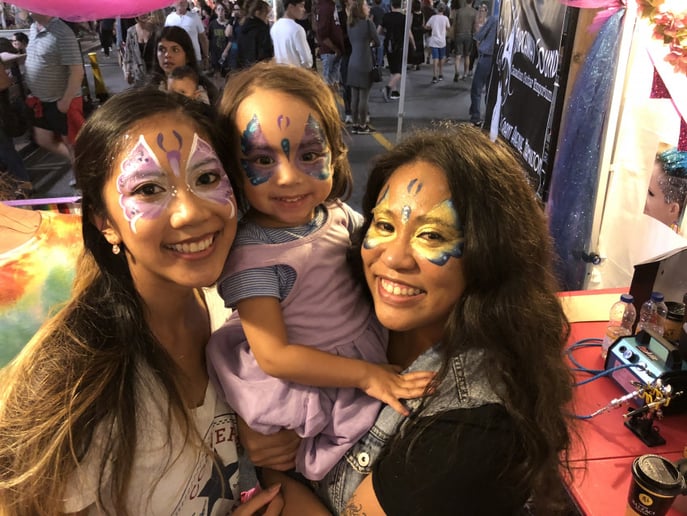Gallery photo 6 of The Hamilton Face Painter