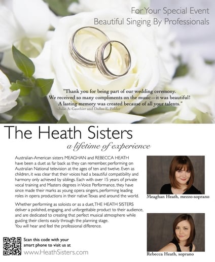 Gallery photo 1 of The Heath Sisters: Classical Duet/Soloists