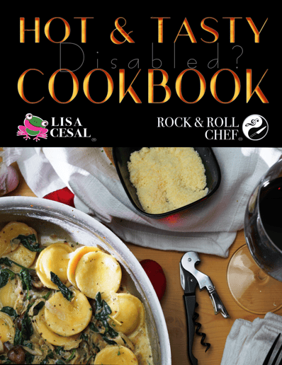 Gallery photo 1 of The Hot & Tasty (Disabled?) Cookbook