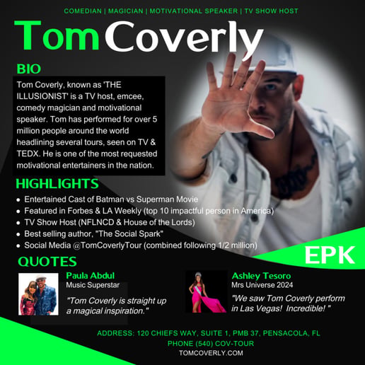 Gallery photo 6 of The Illusionist, Tom Coverly