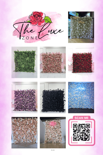 Gallery photo 1 of The Luxe Zone | Luxury Flower Walls