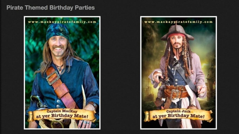 Gallery photo 6 of The MacKay Pirate Family