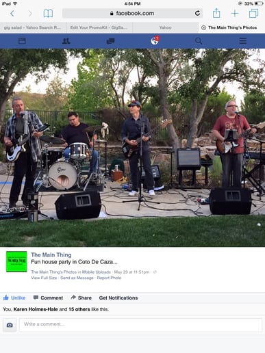 Gallery photo 1 of The main thing band