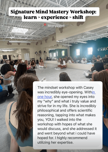 Gallery photo 4 of Mind Mastery with Casey Rosenberg