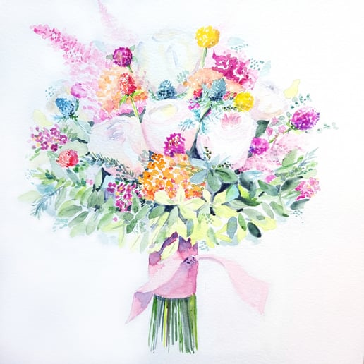 Gallery photo 1 of The Painted Bouquet Wedding Flowers
