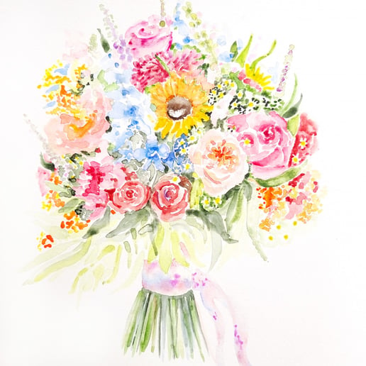 Gallery photo 10 of The Painted Bouquet Wedding Flowers