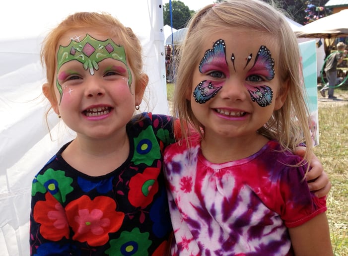 Gallery photo 1 of The Painted Lady Face Art