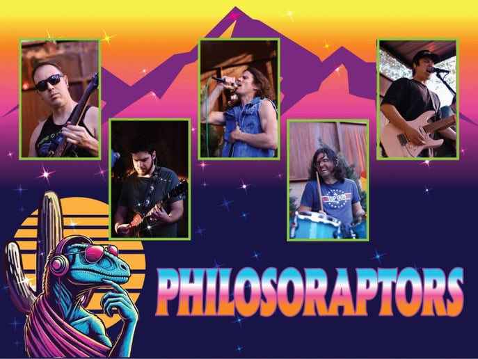 Gallery photo 1 of The PhilosoRaptors Band