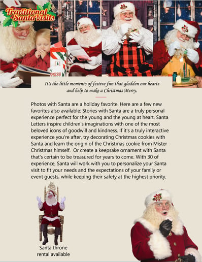 Gallery photo 18 of Book Santa Claus Deane
