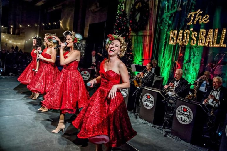 Gallery photo 9 of The Satin Dollz - 1940s Holiday Big Band Show