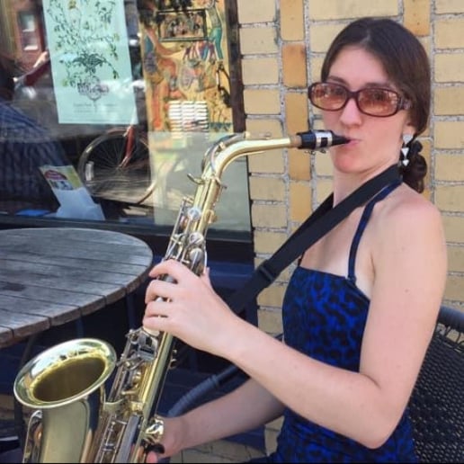 Gallery photo 4 of The Saxophone Girl