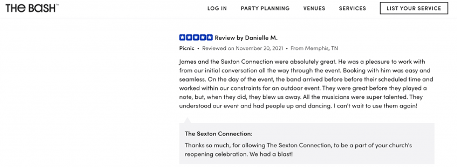 Gallery photo 4 of The Sexton Connection