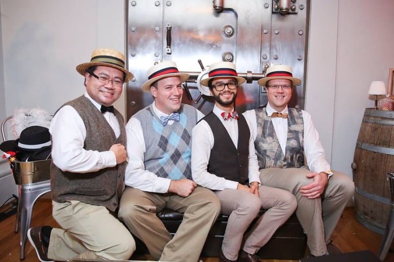 Gallery photo 5 of The Squares Barbershop Quartet