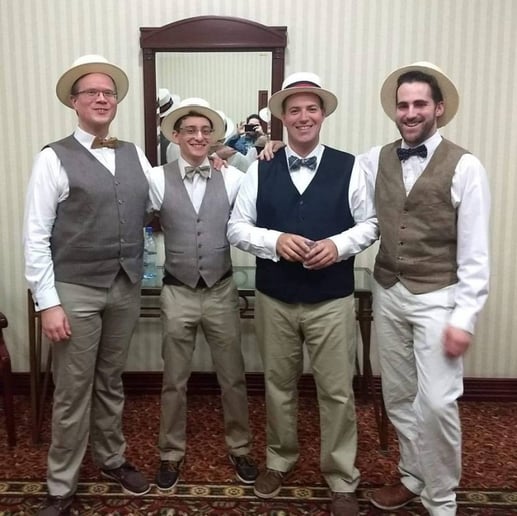 Gallery photo 4 of The Squares Barbershop Quartet