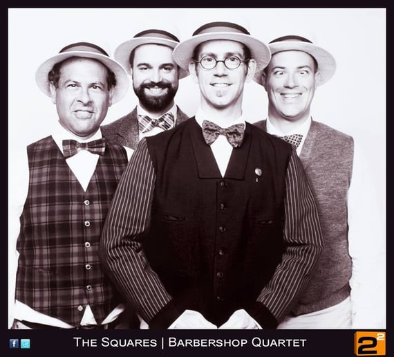 Gallery photo 7 of The Squares Barbershop Quartet