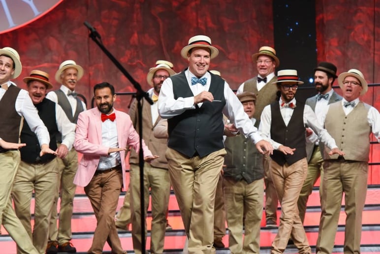 Gallery photo 6 of The Squares Barbershop Quartet