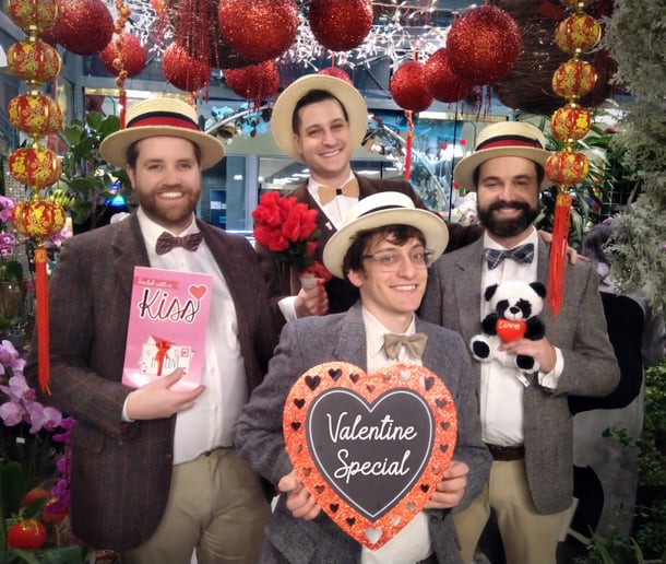 Gallery photo 1 of The Squares Barbershop Quartet