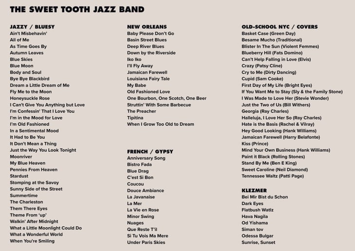 Gallery photo 25 of Sweet Tooth Music