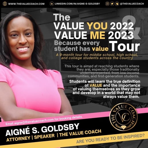 Gallery photo 5 of The VALUE Coach - Aigné S. Goldsby, Esq.