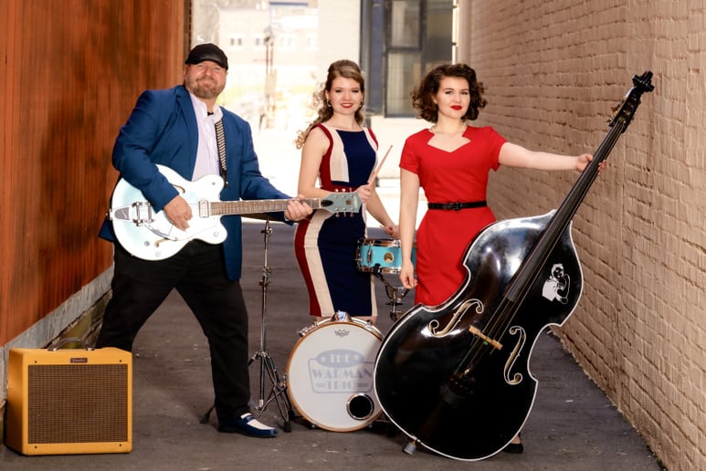 Gallery photo 1 of The Warman Trio 1950s Family Band & Show