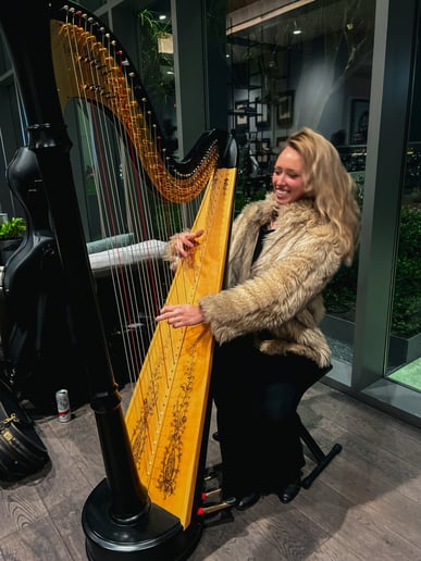 Gallery photo 2 of Theone - Harpist