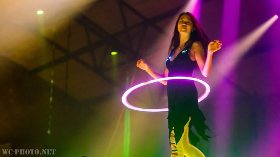 Gallery photo 1 of TanookiTwirls: LED & Fire Dancer | Hula Hoop Instructor