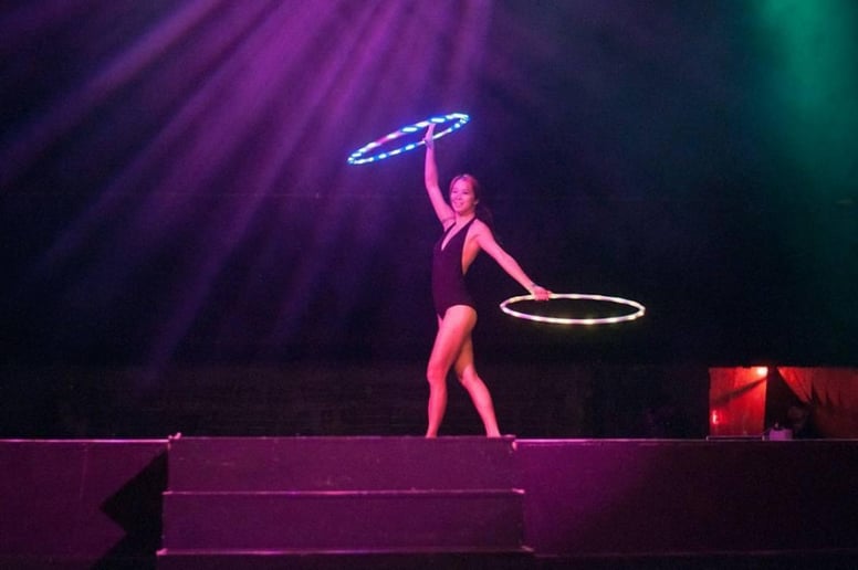 Gallery photo 3 of TanookiTwirls: LED & Fire Dancer | Hula Hoop Instructor