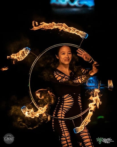 Gallery photo 8 of TanookiTwirls: LED & Fire Dancer | Hula Hoop Instructor