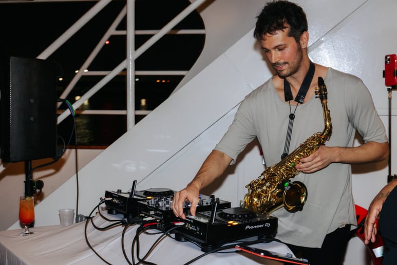 Gallery photo 33 of Tim Lacatena (DJ + Sax)