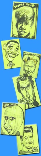 Gallery photo 5 of Tim Rocks Caricatures