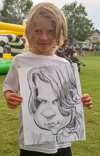 Gallery photo 3 of Tim Rocks Caricatures