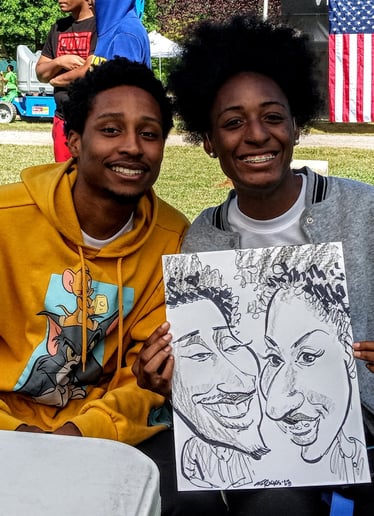Gallery photo 9 of Tim Rocks Caricatures