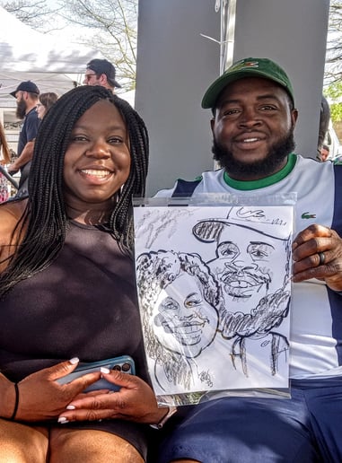 Gallery photo 4 of Tim Rocks Caricatures