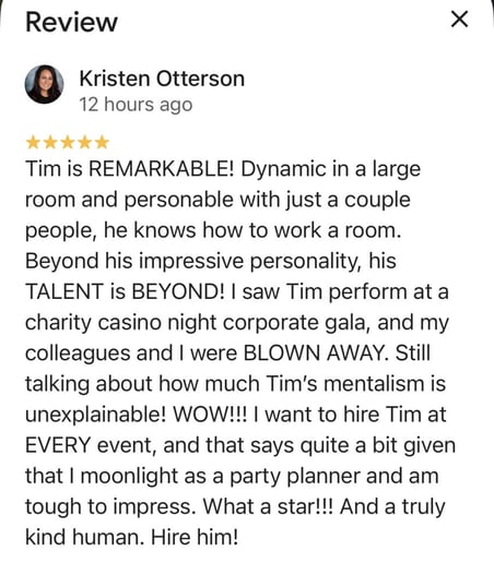 Gallery photo 2 of Tim, that's AMAZING!
