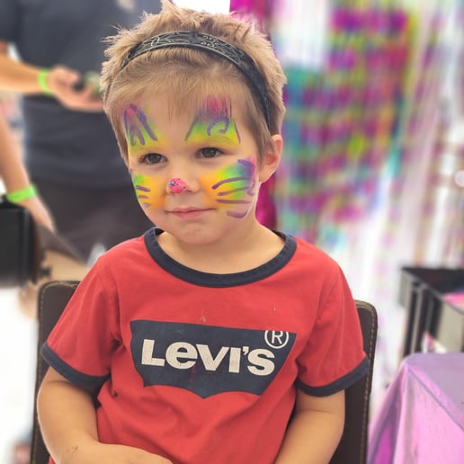 Gallery photo 1 of TinkerBella Face Painting/Luxora Studio