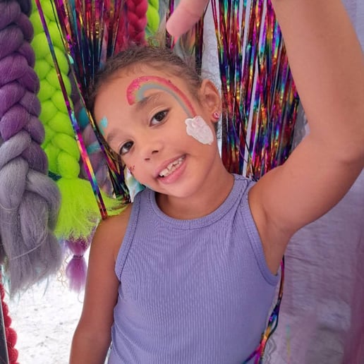 Gallery photo 6 of TinkerBella Face Painting/Luxora Studio