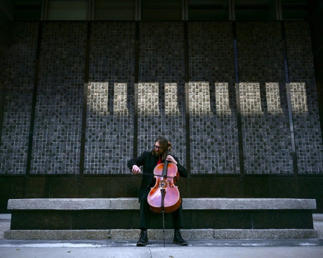 Gallery photo 11 of Tom Kersey, cellist and composer