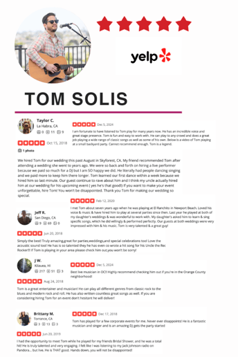 Gallery photo 2 of Tom Solis