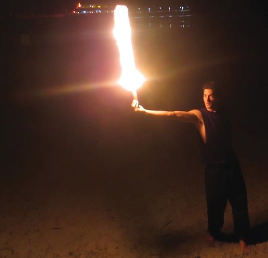 Gallery photo 3 of Fire Flow Artist - Tony Burns