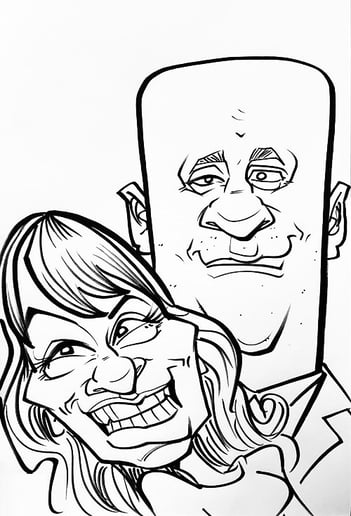 Gallery photo 10 of Toon Face Caricatures
