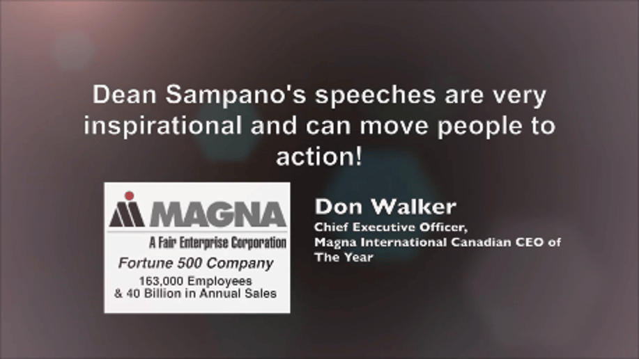 Gallery photo 3 of Top Keynote Speaker, Mr. Dean Anthony Sampano