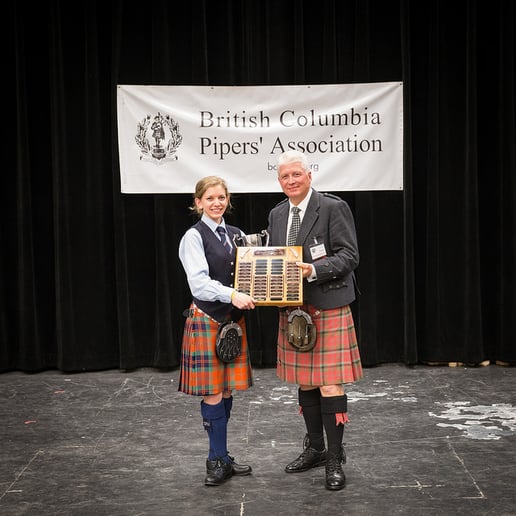 Gallery photo 3 of Tori & Craig - Lower Mainland Bagpipers