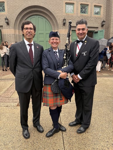 Gallery photo 4 of Tori & Craig - Lower Mainland Bagpipers
