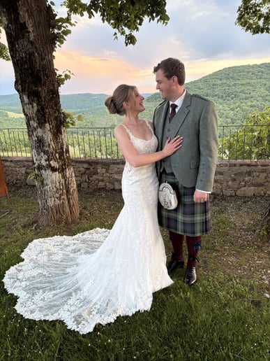 Gallery photo 6 of Tori & Craig - Lower Mainland Bagpipers