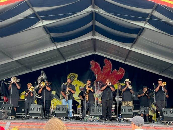 Gallery photo 2 of Traditional and funk brass band