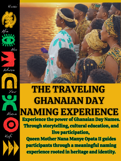 Gallery photo 1 of Traveling Ghanaian Day Naming Experience