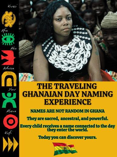 Gallery photo 2 of Traveling Ghanaian Day Naming Experience